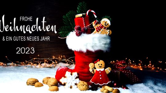 Frohe Weihnachten & Gutes neues Jahr