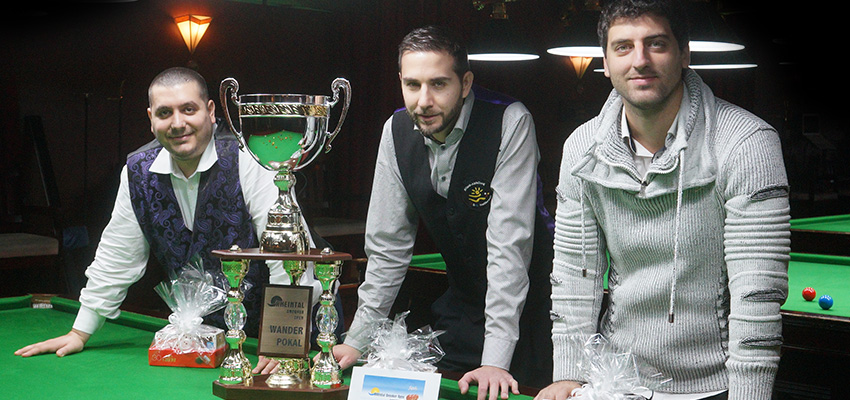 Erfolgreiches „Internationales Rheintal Snooker Open“ im „Patricks Rankweil“: Sari Soner (GER) zeigt herausragende Leistung